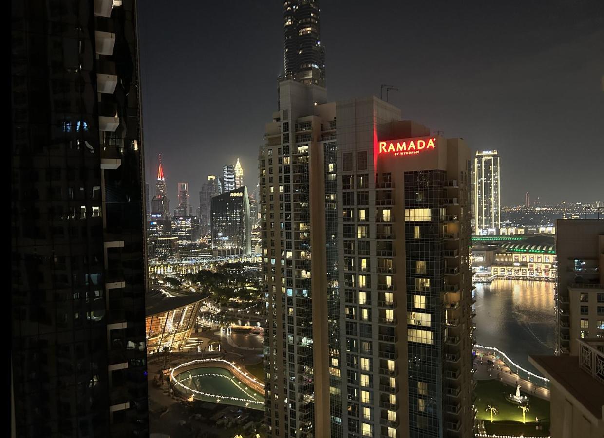 New! Luxury 3Bedroom With Spectacular Burj Views Downtown Дубай Екстериор снимка